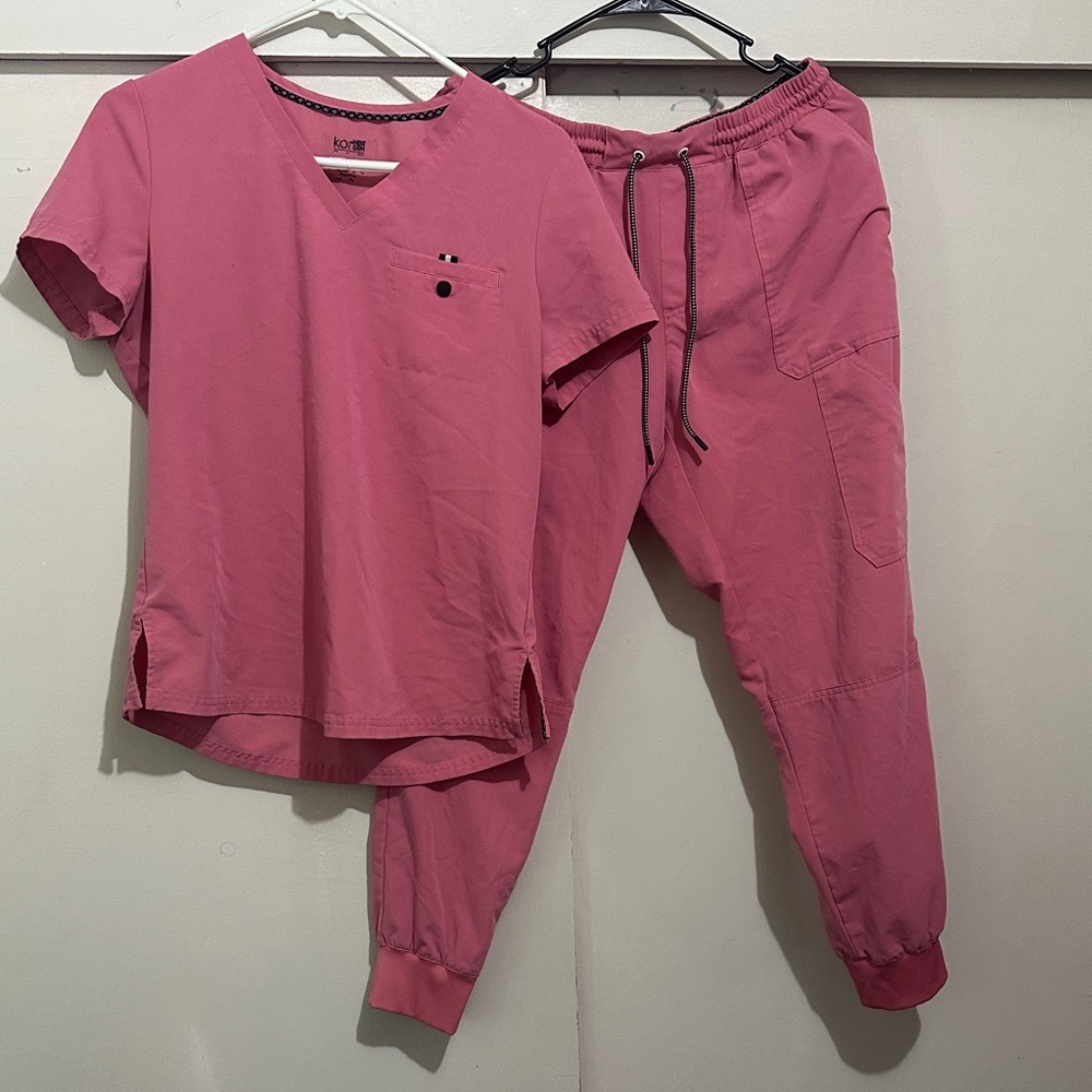 Pink Scrub Set